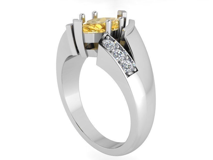 Yellow stone 3467 3D print model 3D print model_2