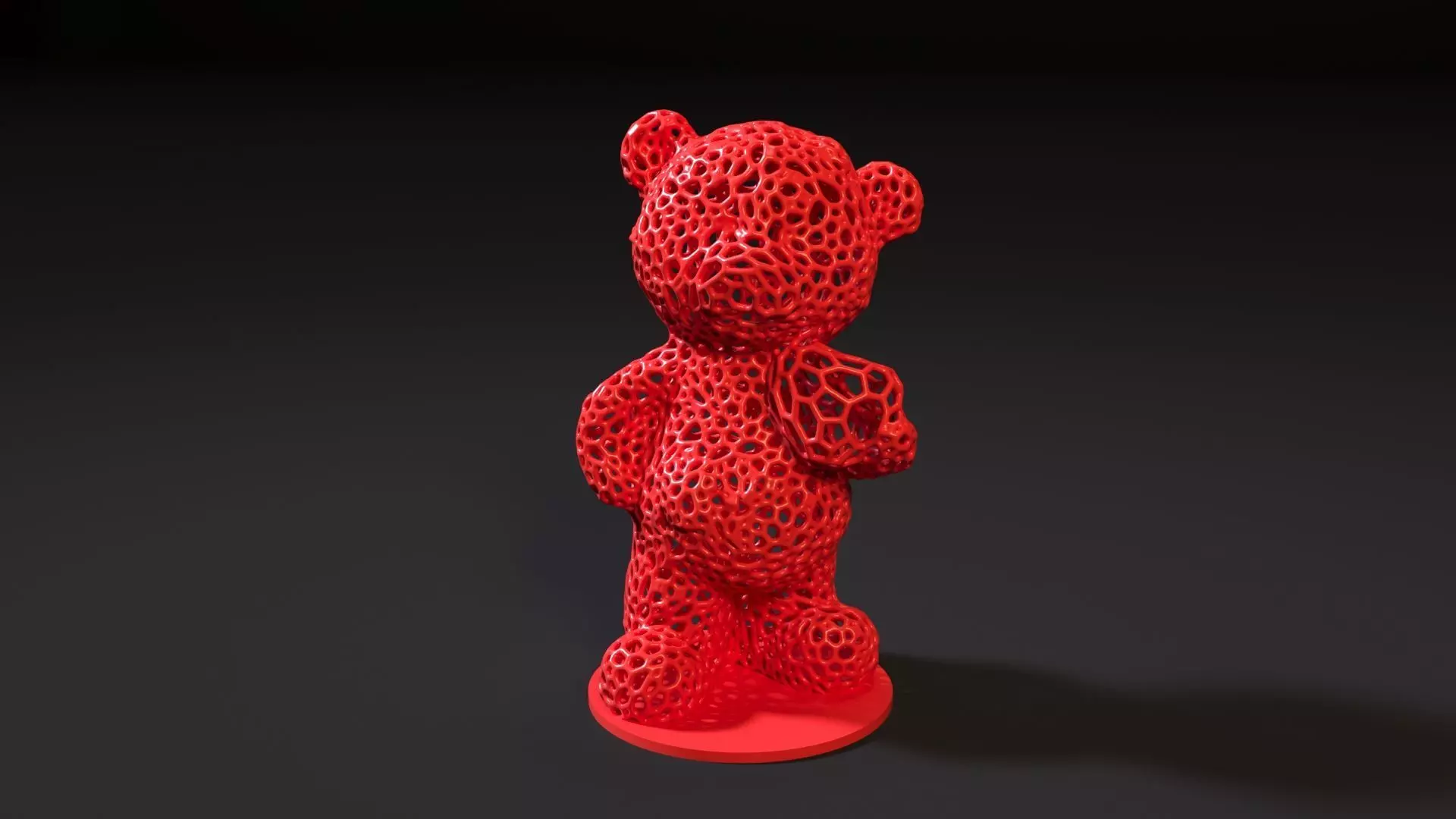 Love Bear 3D print model