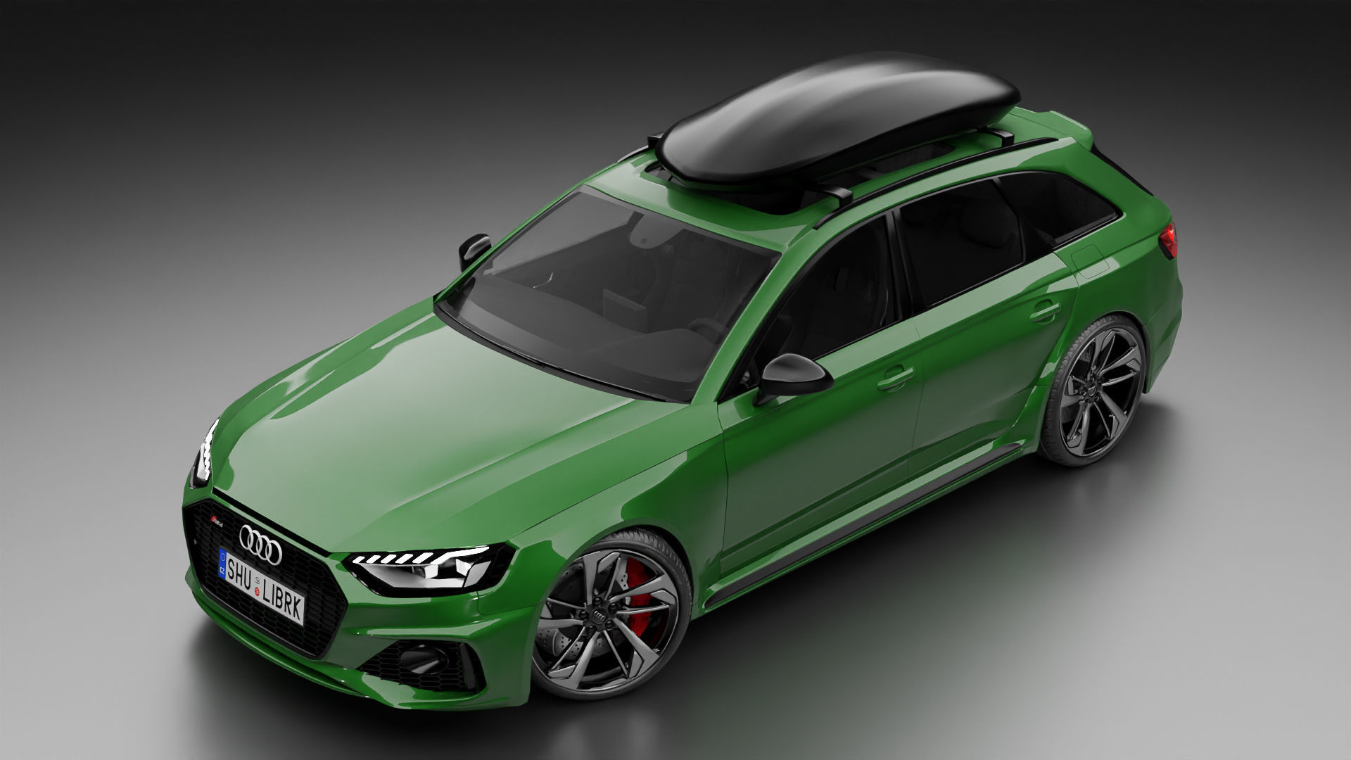 High detail Audi RS4 2022 B9 5 High poly 3D model 3D model_6