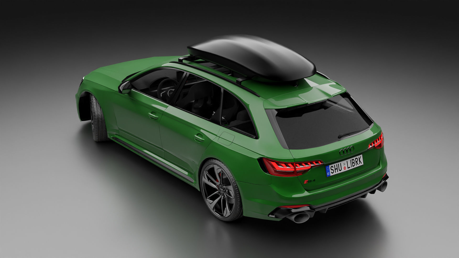 High detail Audi RS4 2022 B9 5 High poly 3D model 3D model_13