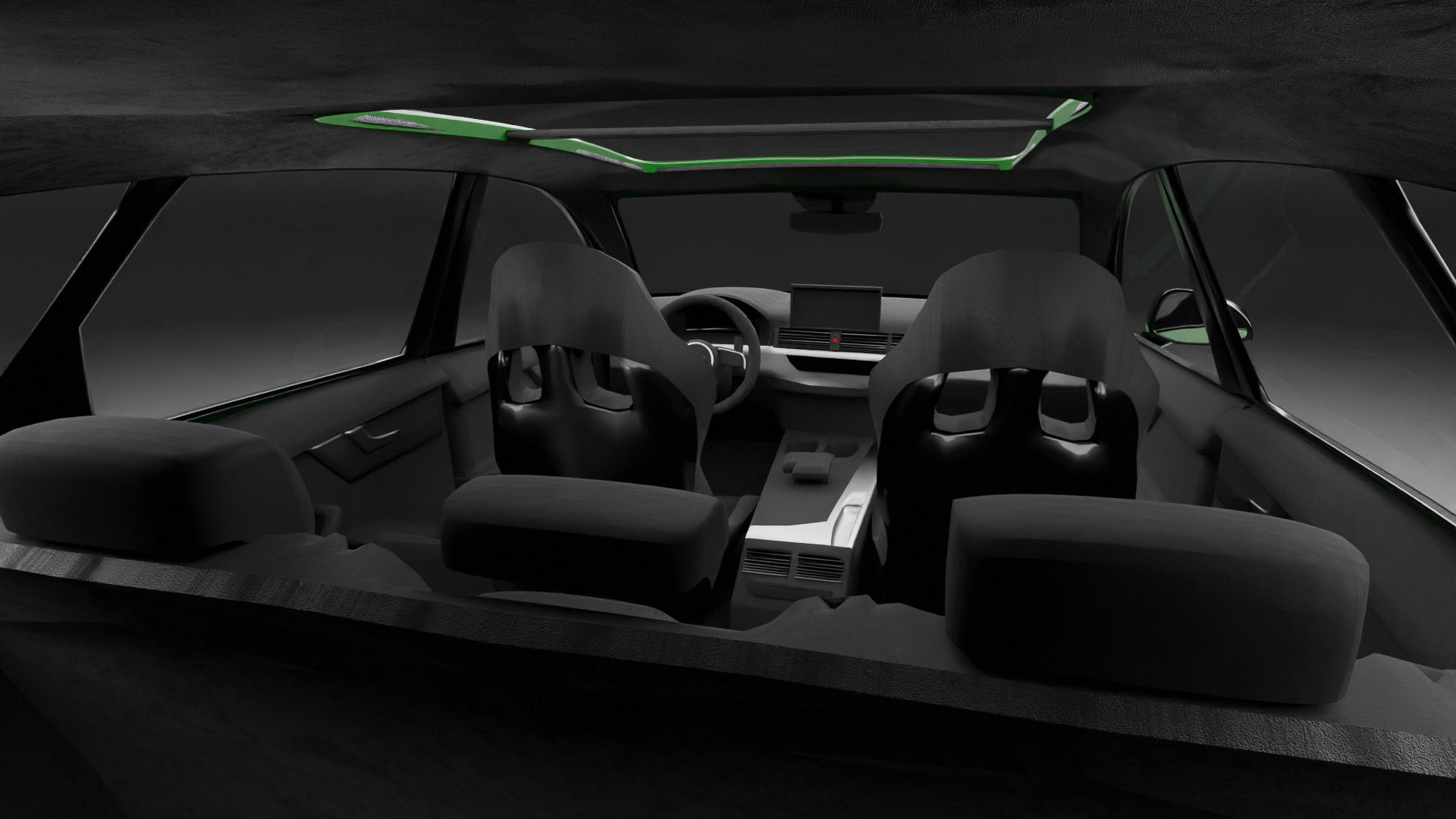 High detail Audi RS4 2022 B9 5 High poly 3D model 3D model_17