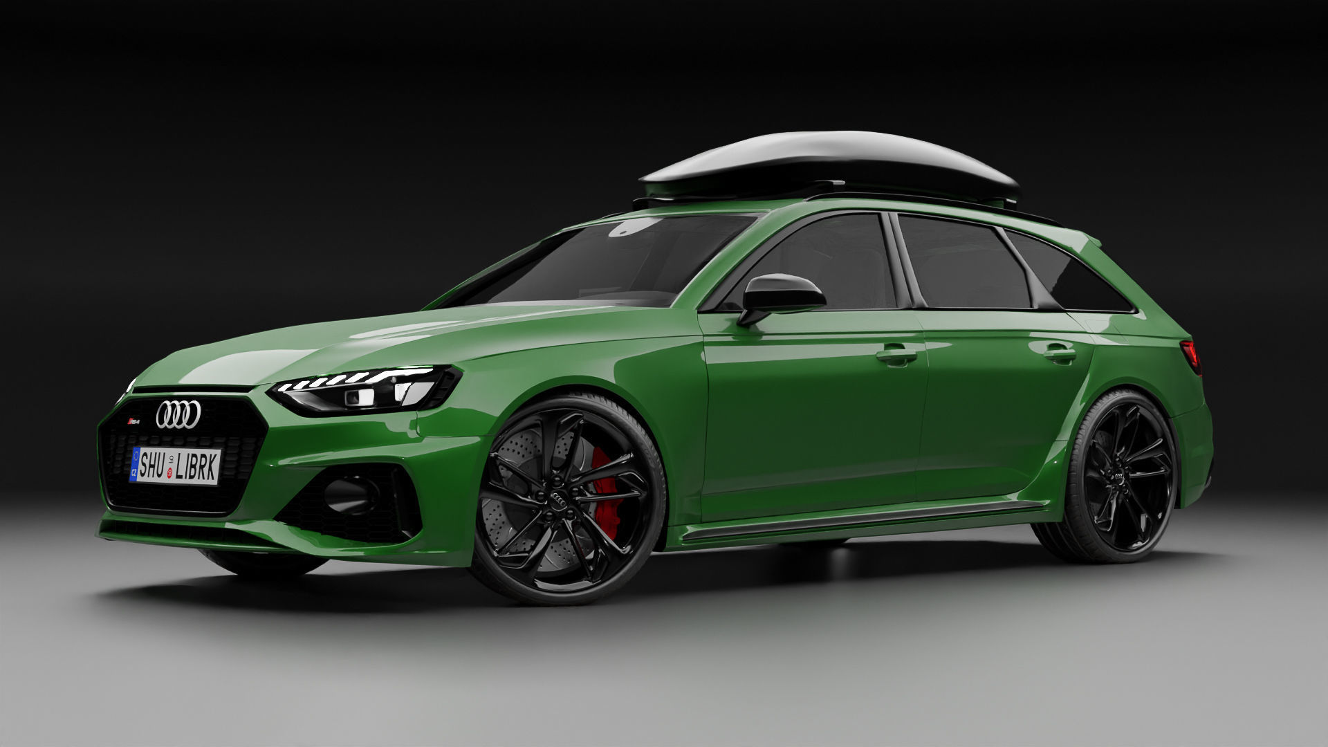 High detail Audi RS4 2022 B9 5 High poly 3D model 3D model_5