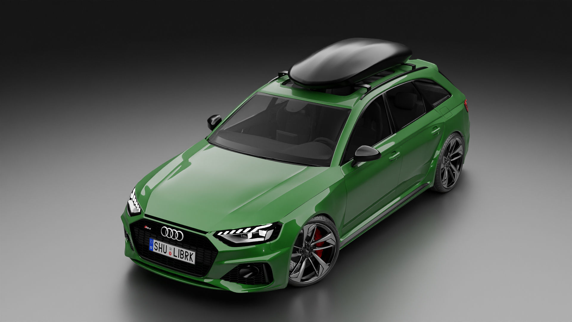 High detail Audi RS4 2022 B9 5 High poly 3D model 3D model_8