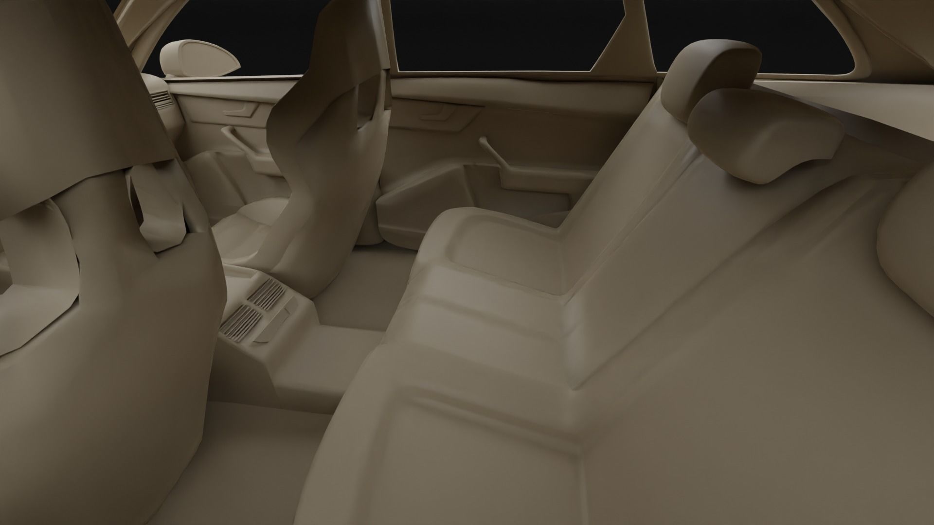 High detail Audi RS4 2022 B9 5 High poly 3D model 3D model_29