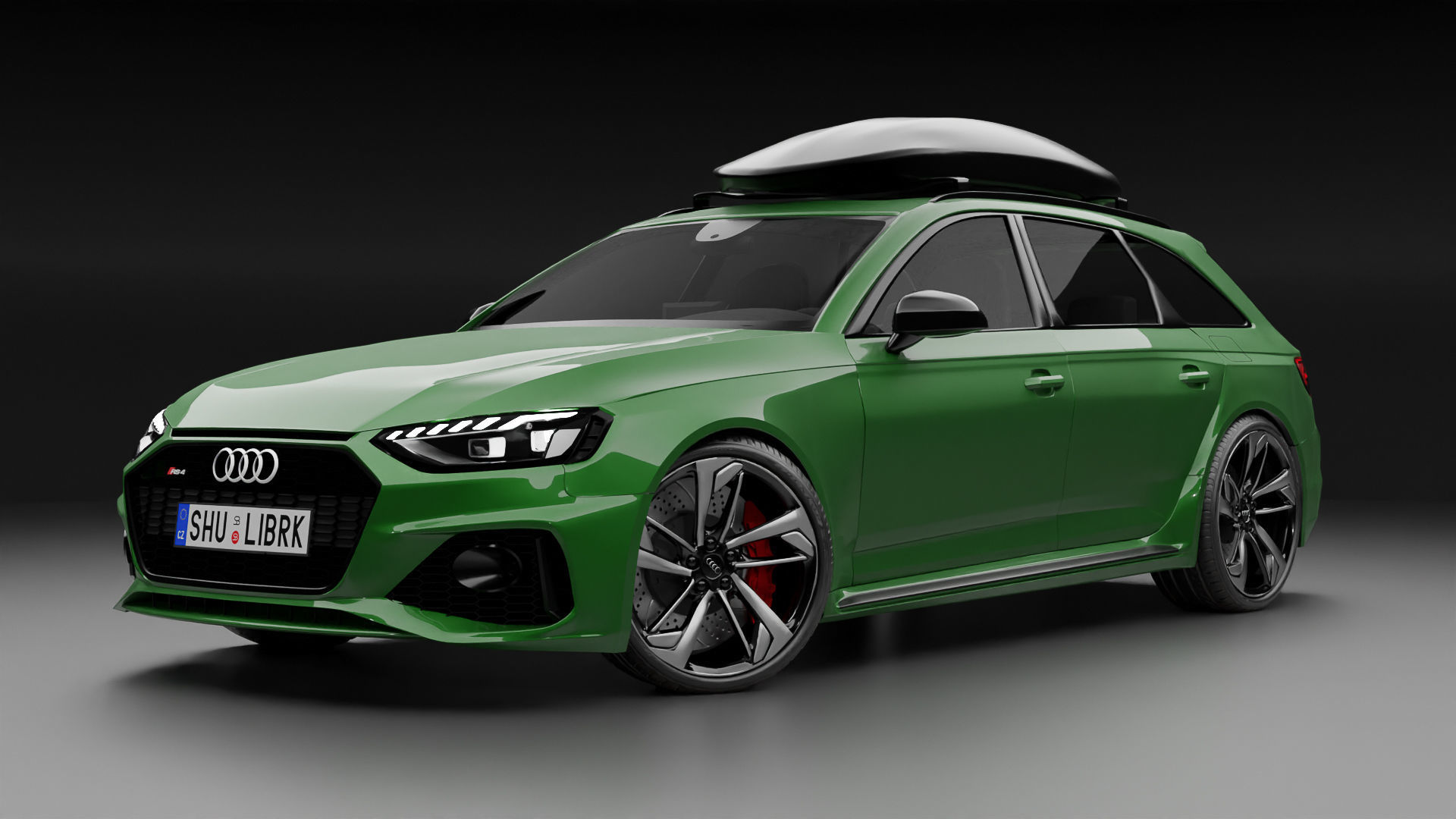High detail Audi RS4 2022 B9 5 High poly 3D model 3D model_2