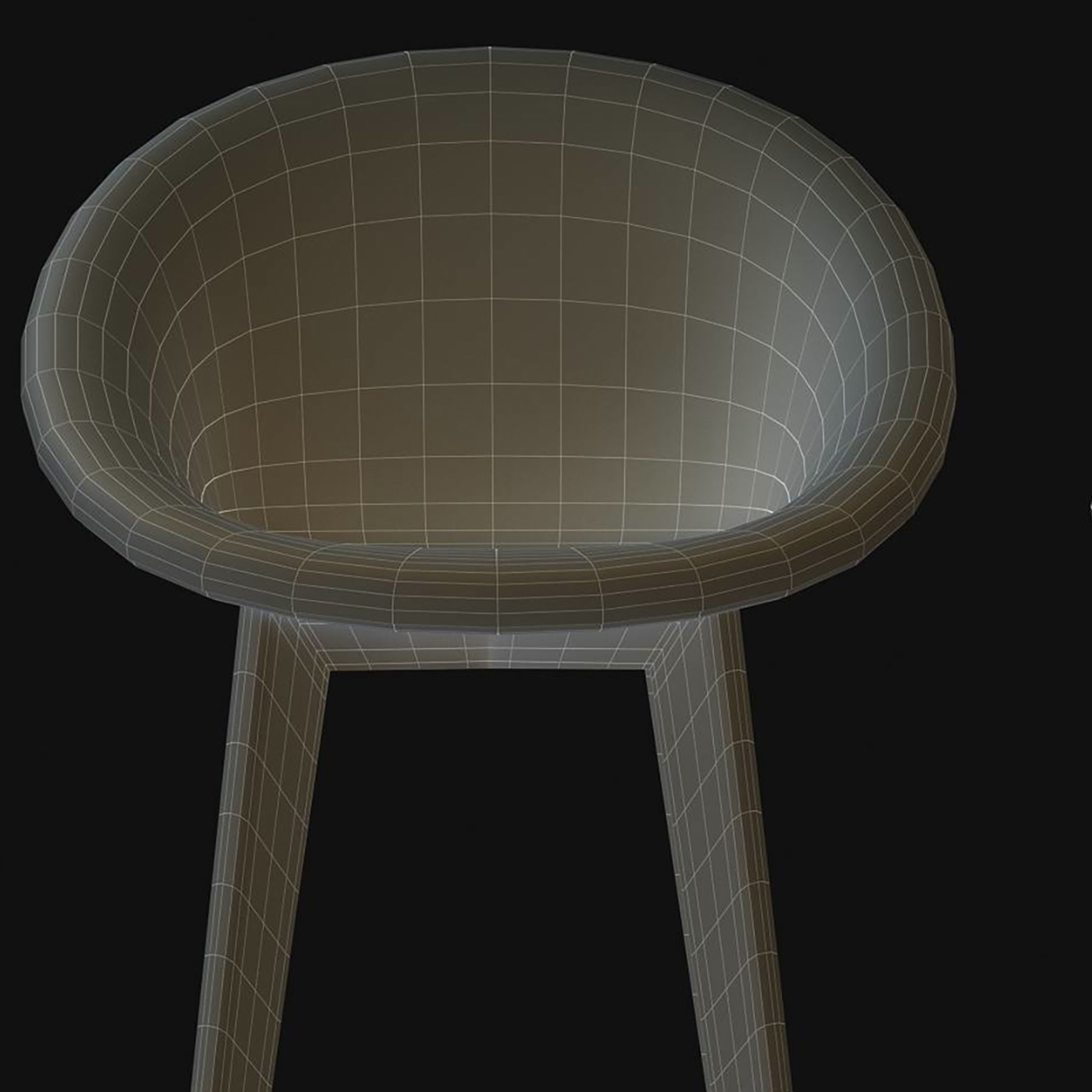 Bar Stool Vincent Sheppard 3D model_14