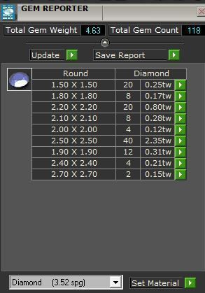 Bright earrings 3471 3D print model 3D print model_8