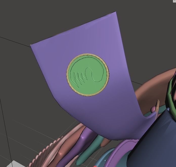 Lord Katsumoto Samurai Armor 3D print model_15