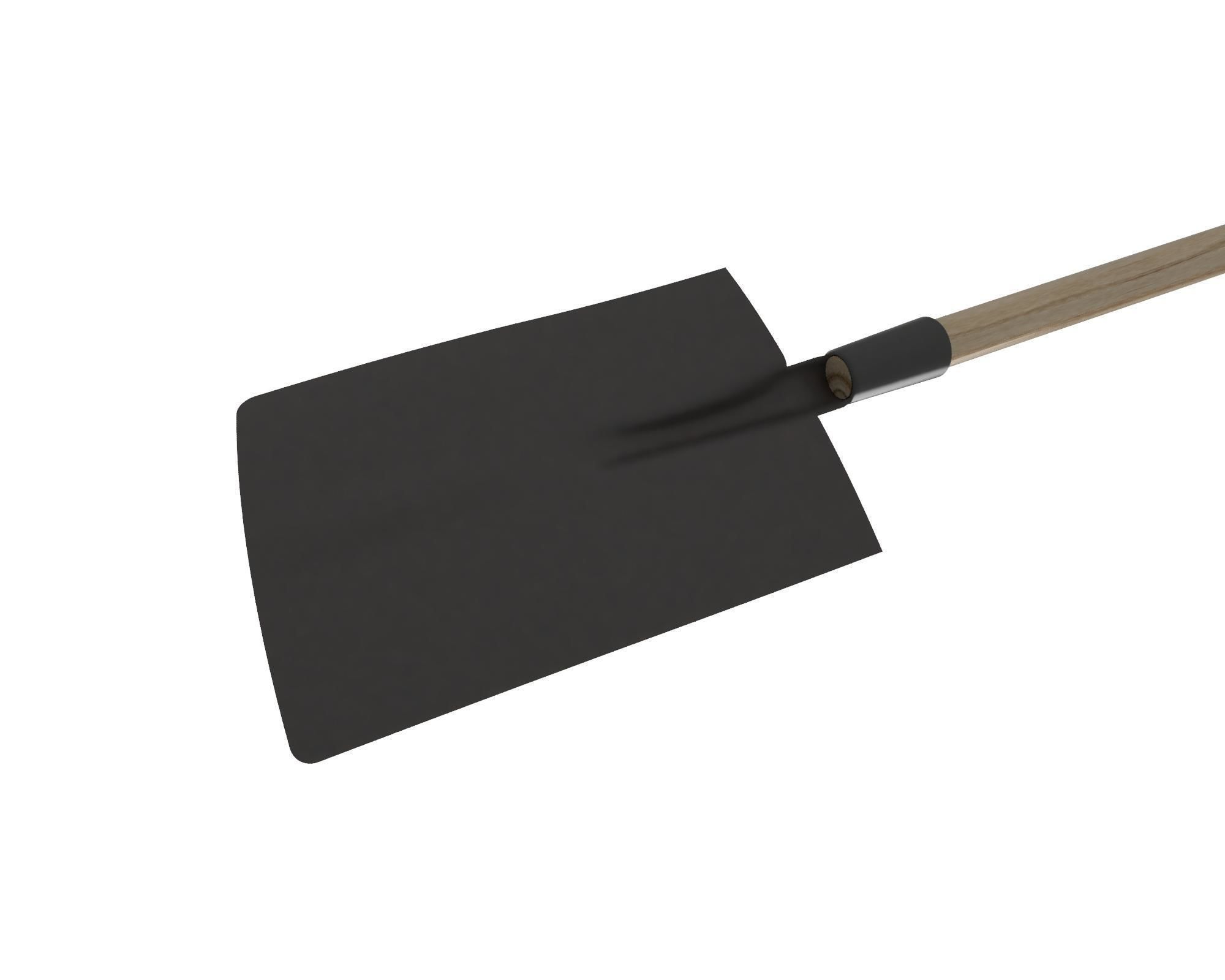 Spade garden 3D model_3