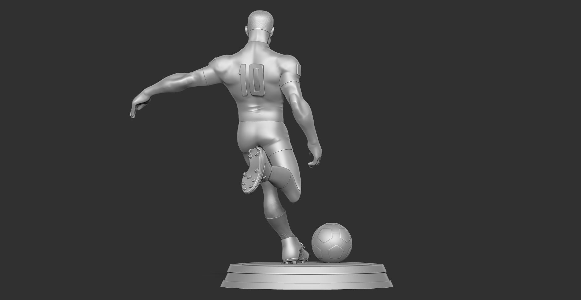 Kylian Mbappe 3D print model_7