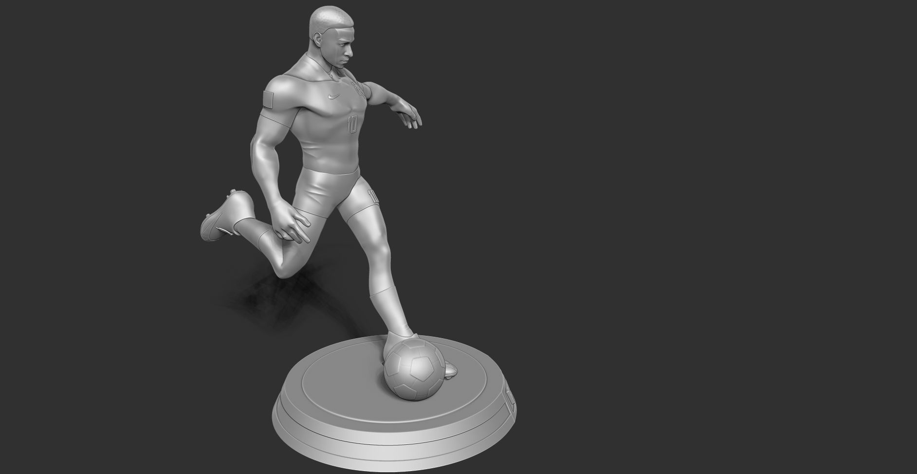 Kylian Mbappe 3D print model_17
