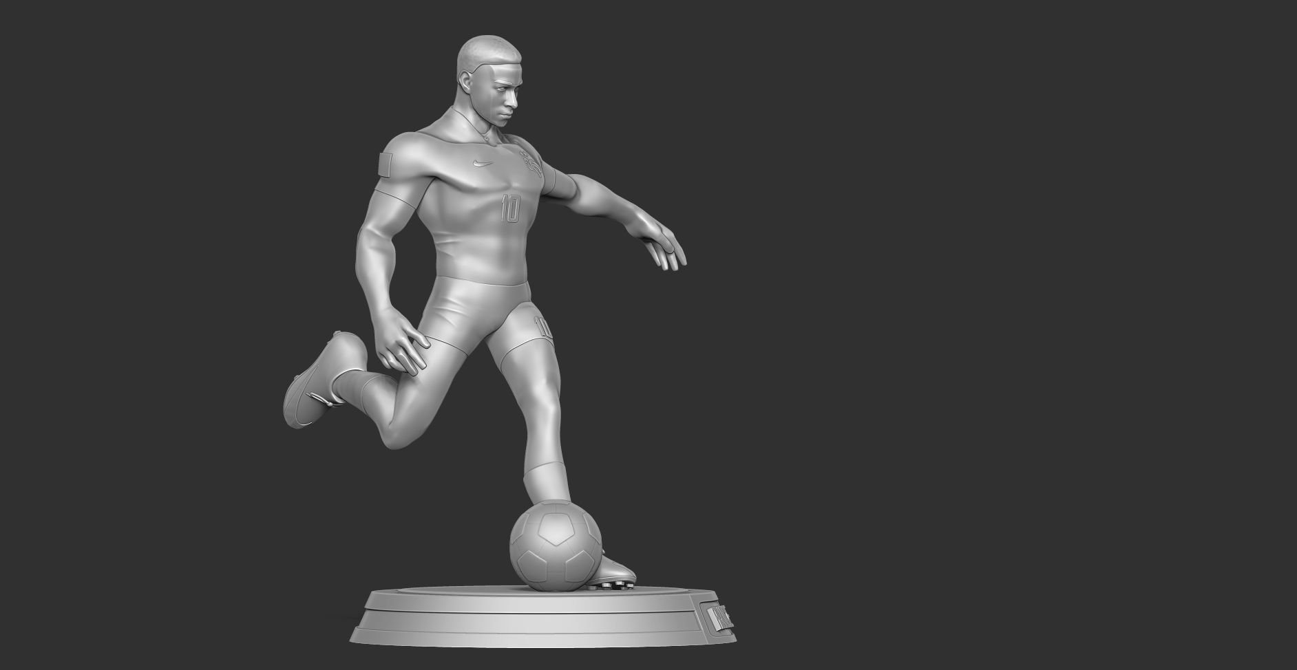 Kylian Mbappe 3D print model_13
