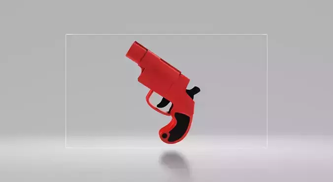 Detailed Flare Gun