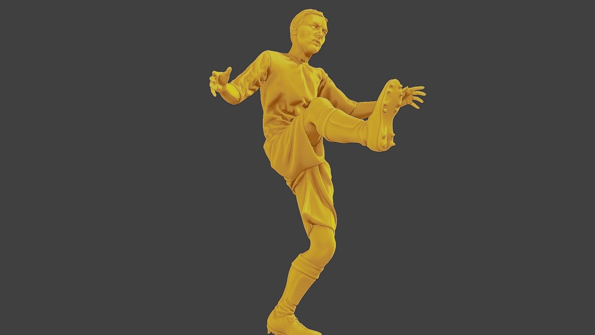 Soccer Player SP 009 3D print model_13