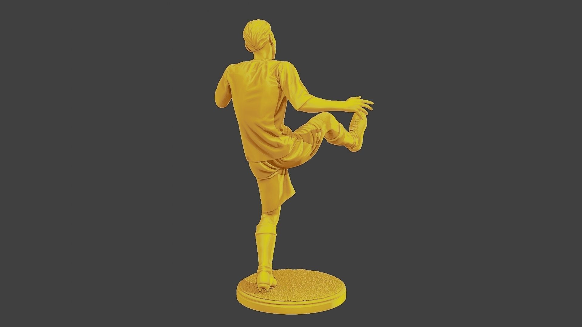 Soccer Player SP 009 3D print model_7