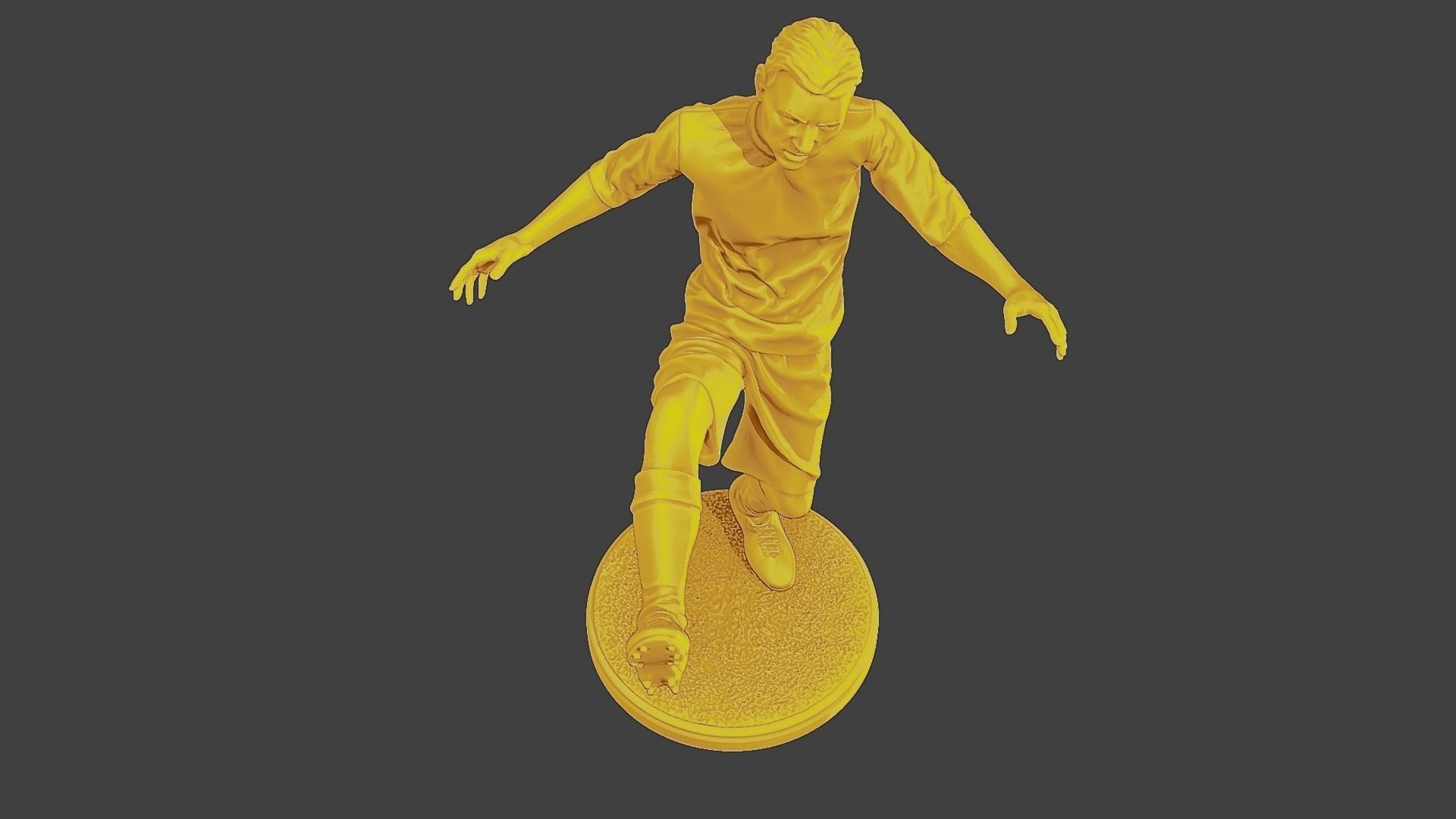 Soccer Player SP 009 3D print model_14