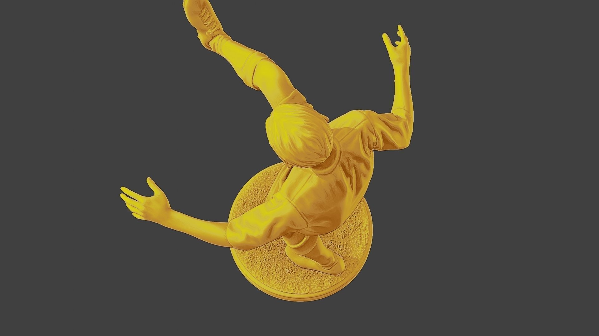 Soccer Player SP 009 3D print model_16