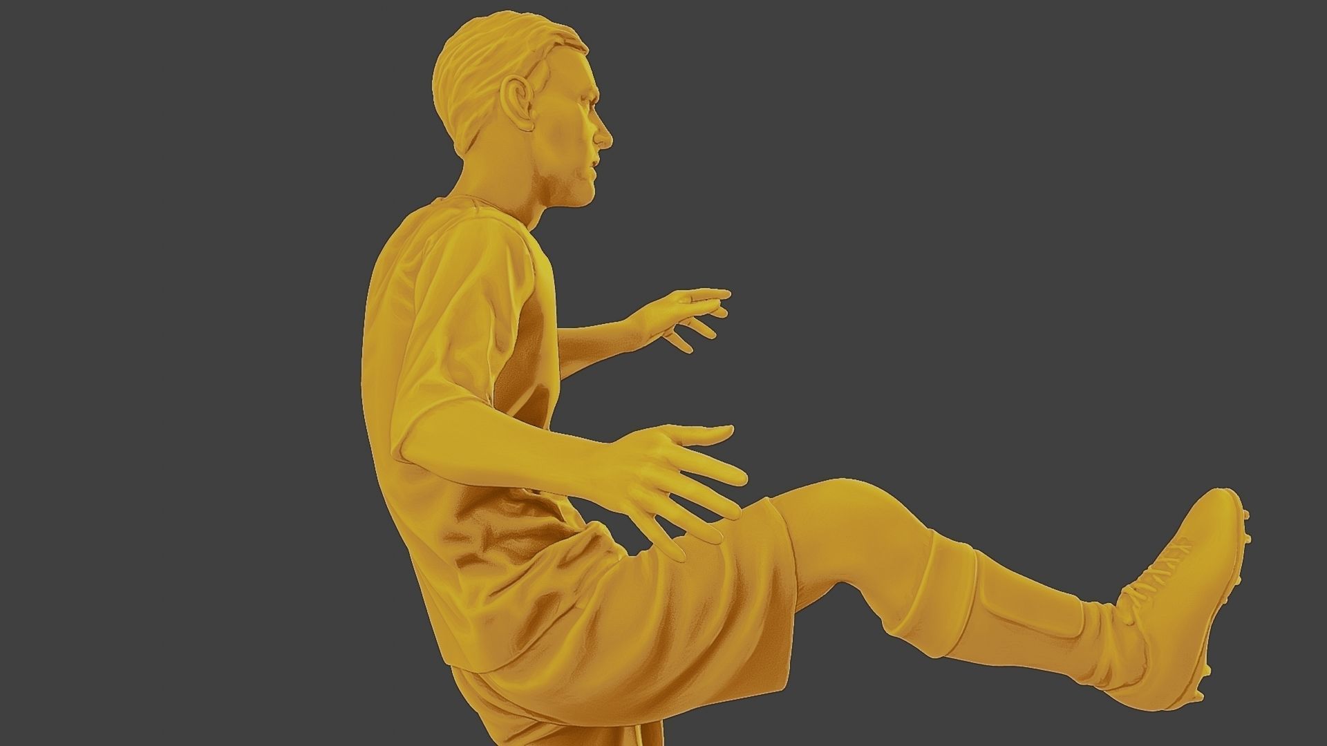 Soccer Player SP 009 3D print model_20