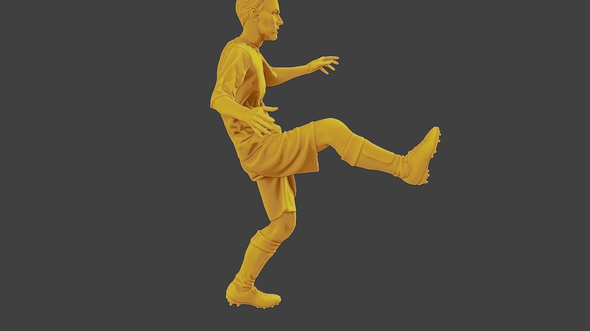 Soccer Player SP 009 3D print model_30