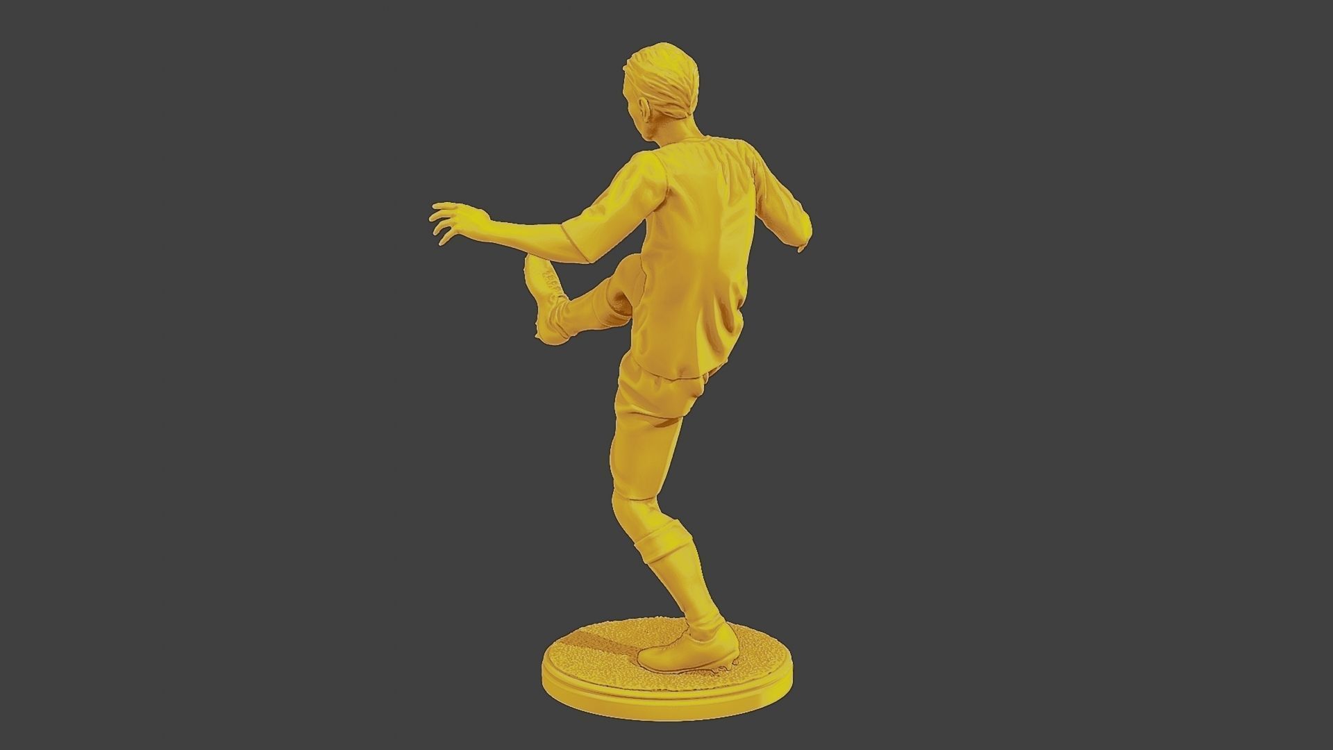 Soccer Player SP 009 3D print model_5