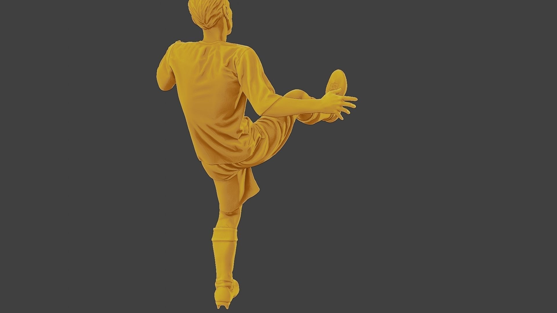 Soccer Player SP 009 3D print model_24