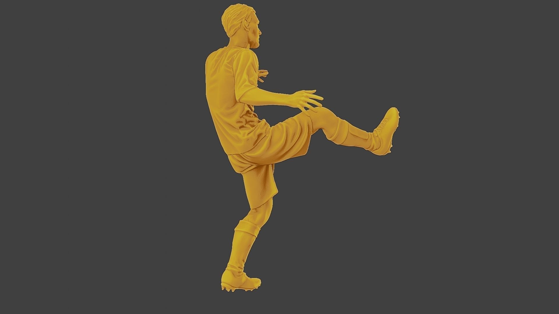 Soccer Player SP 009 3D print model_31