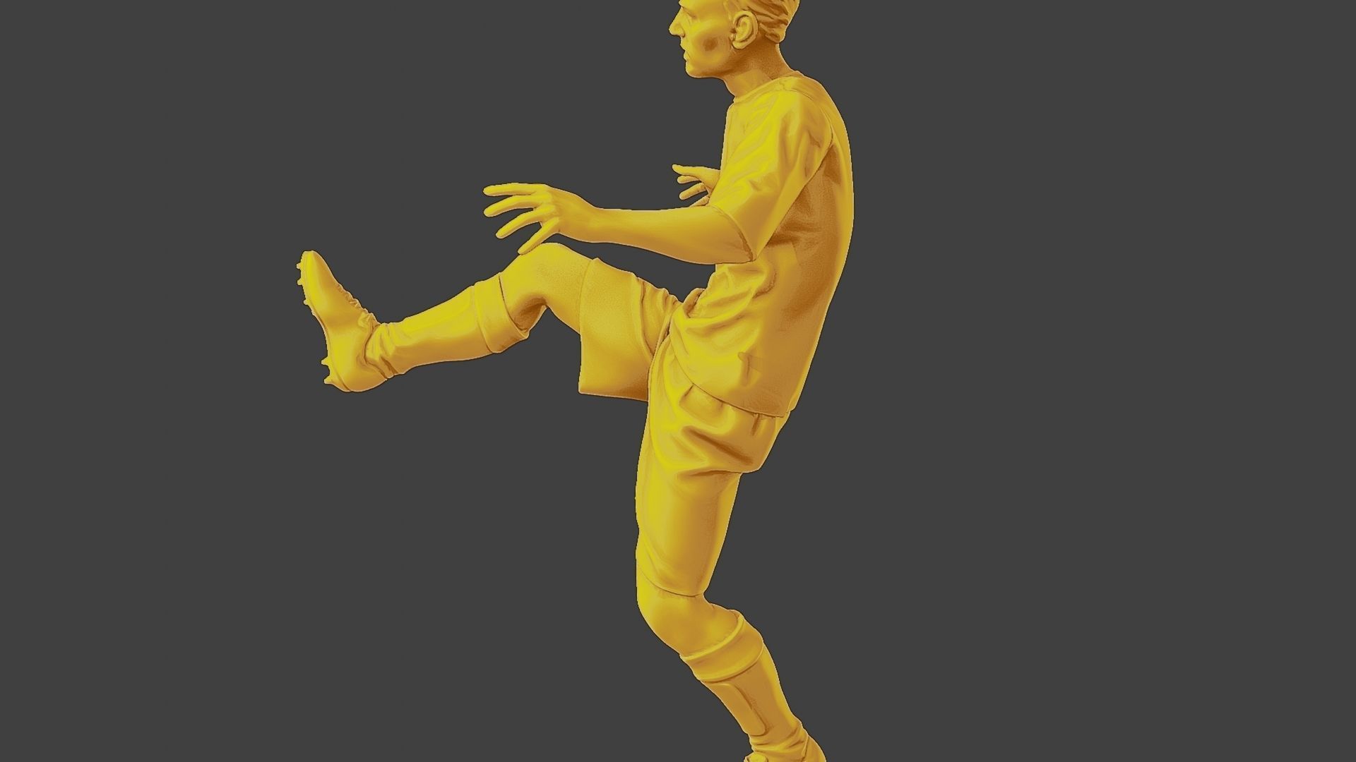 Soccer Player SP 009 3D print model_26