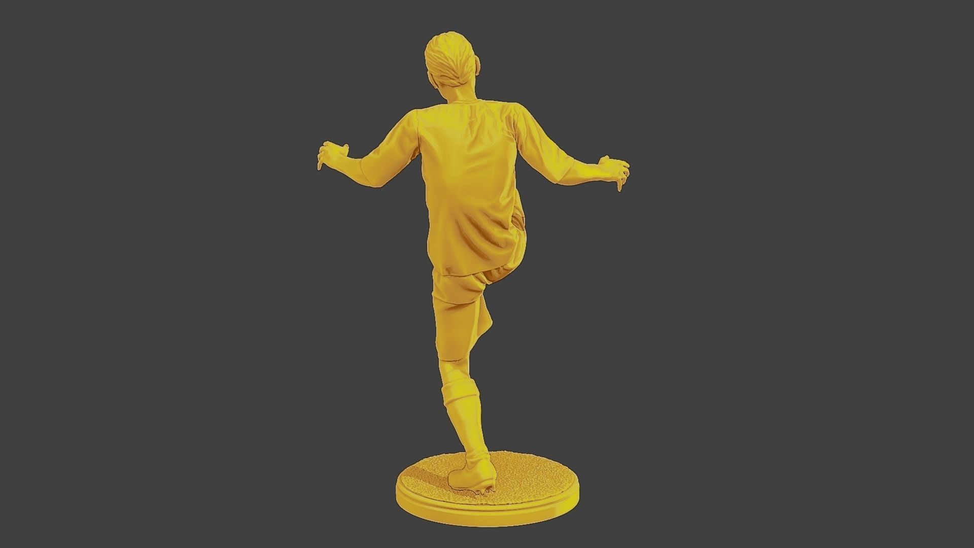 Soccer Player SP 009 3D print model_6