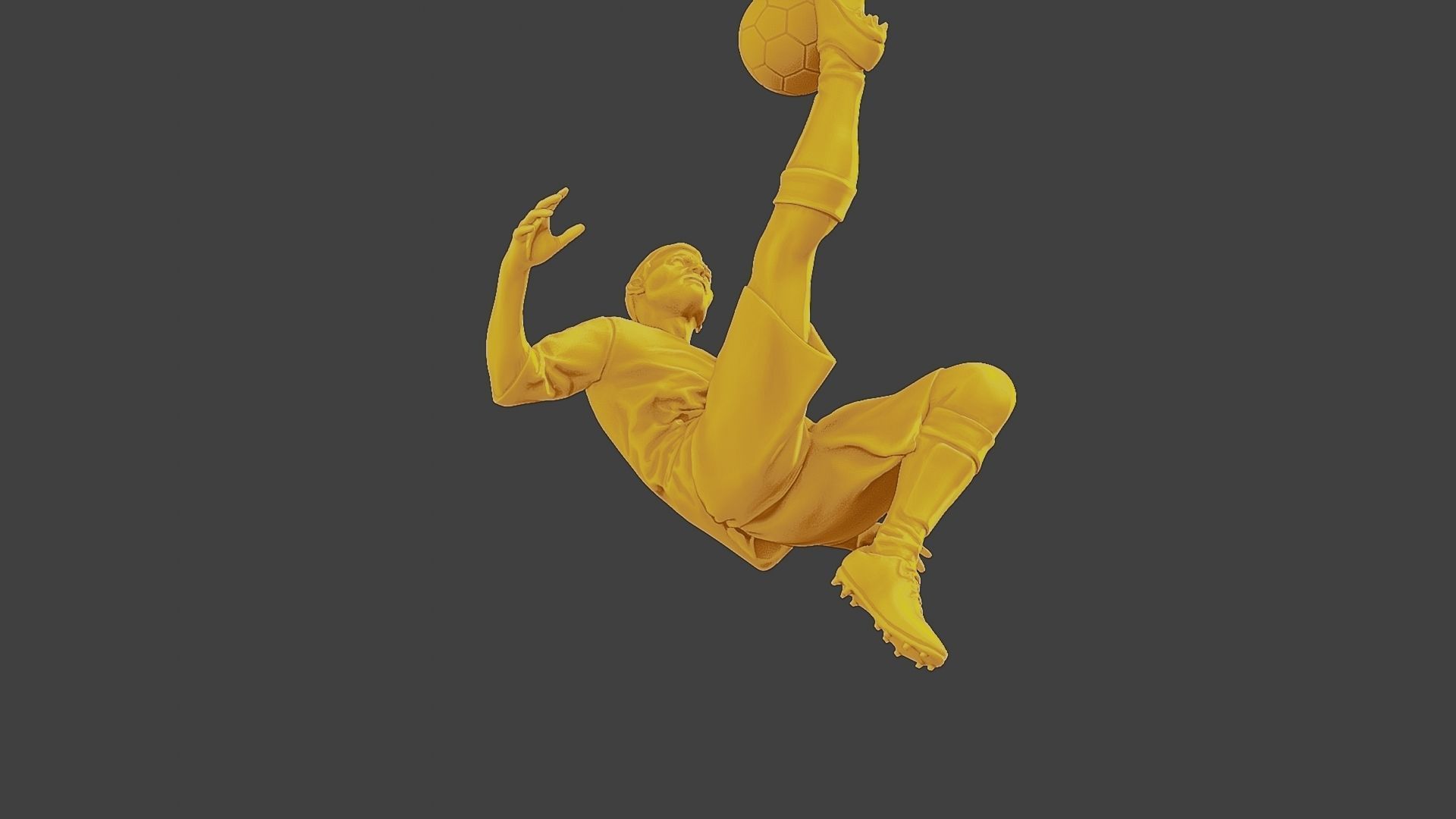 Soccer Player SP 010 3D print model_13
