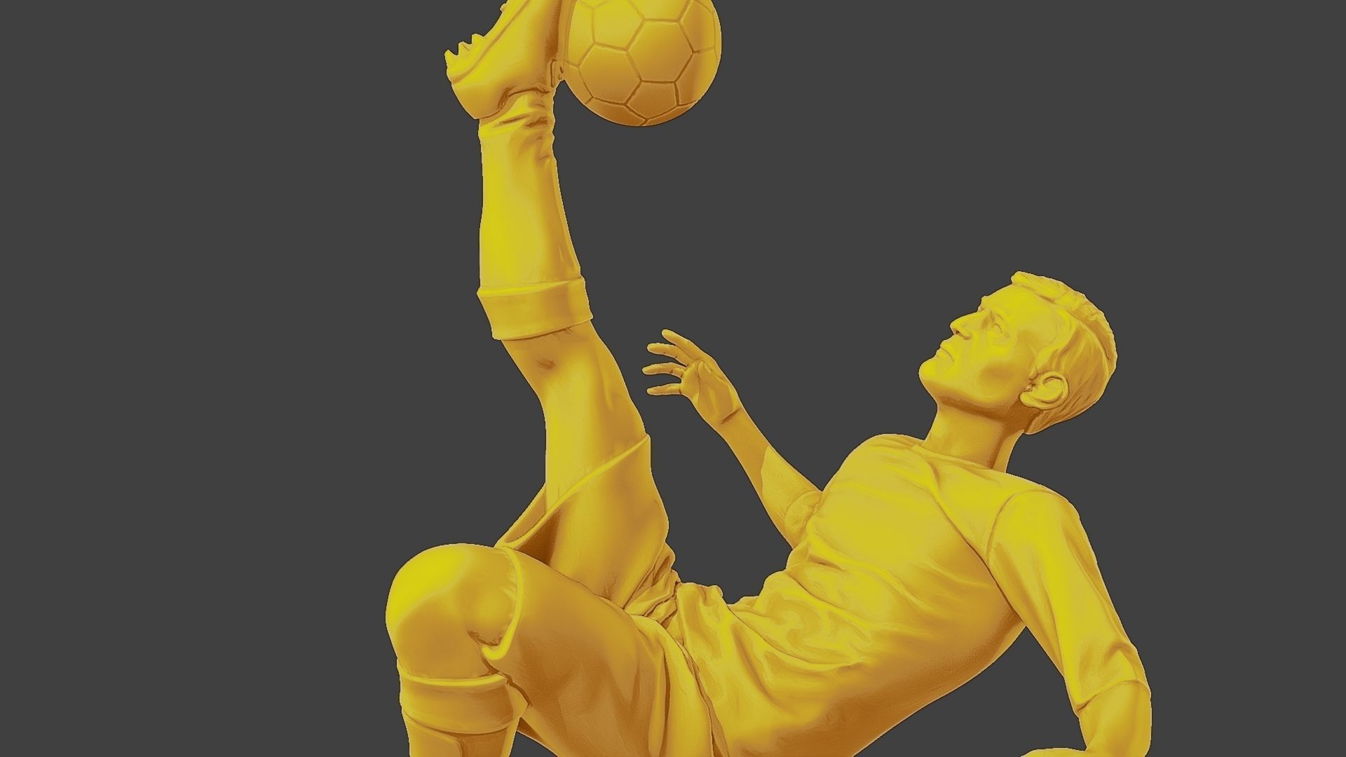 Soccer Player SP 010 3D print model_17