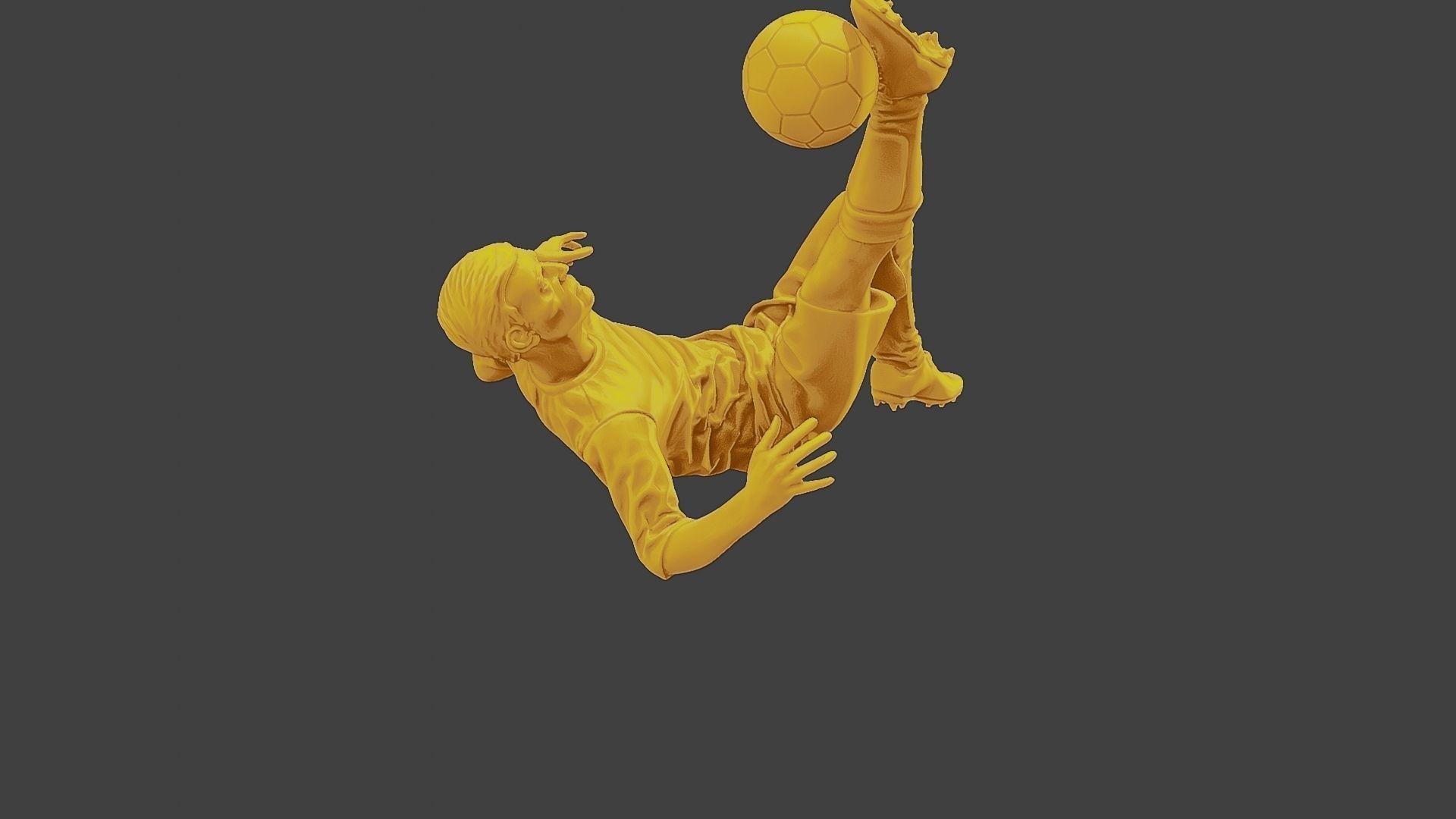 Soccer Player SP 010 3D print model_23