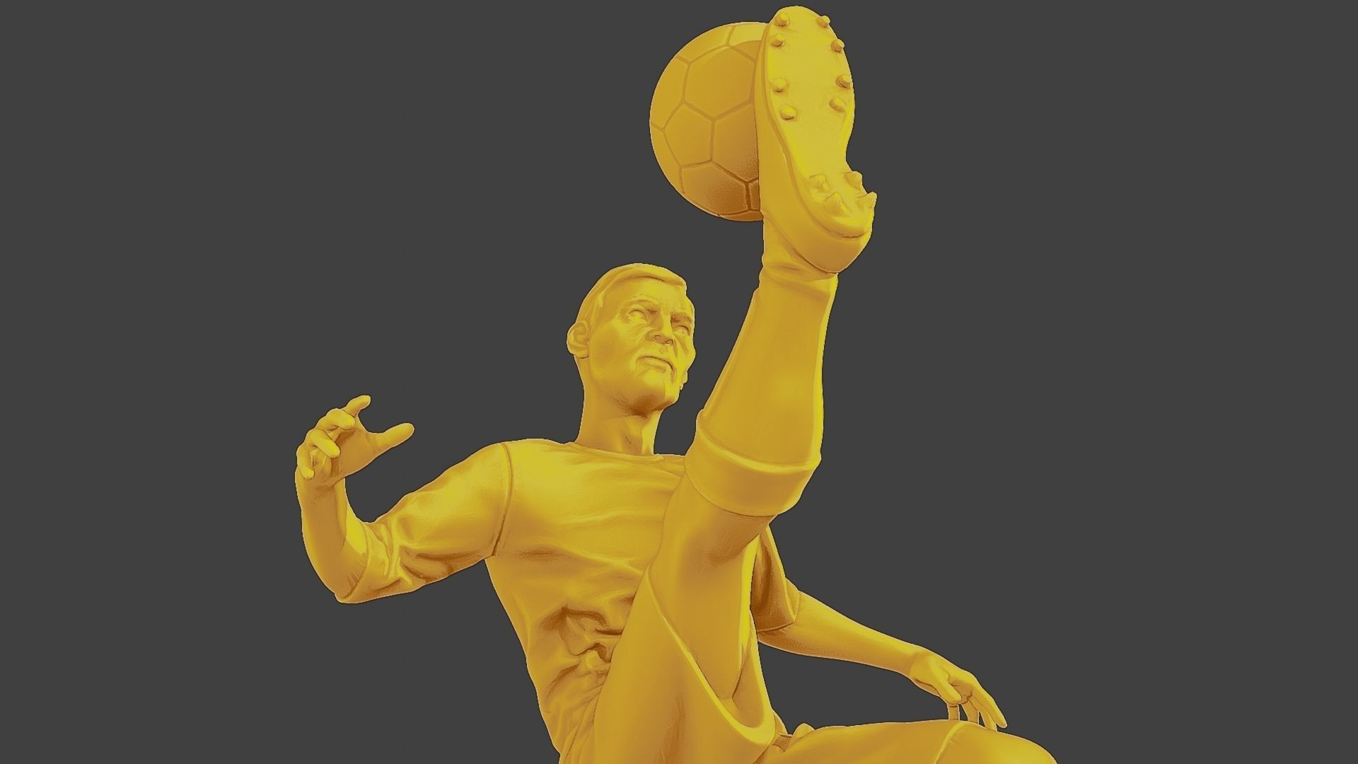 Soccer Player SP 010 3D print model_19
