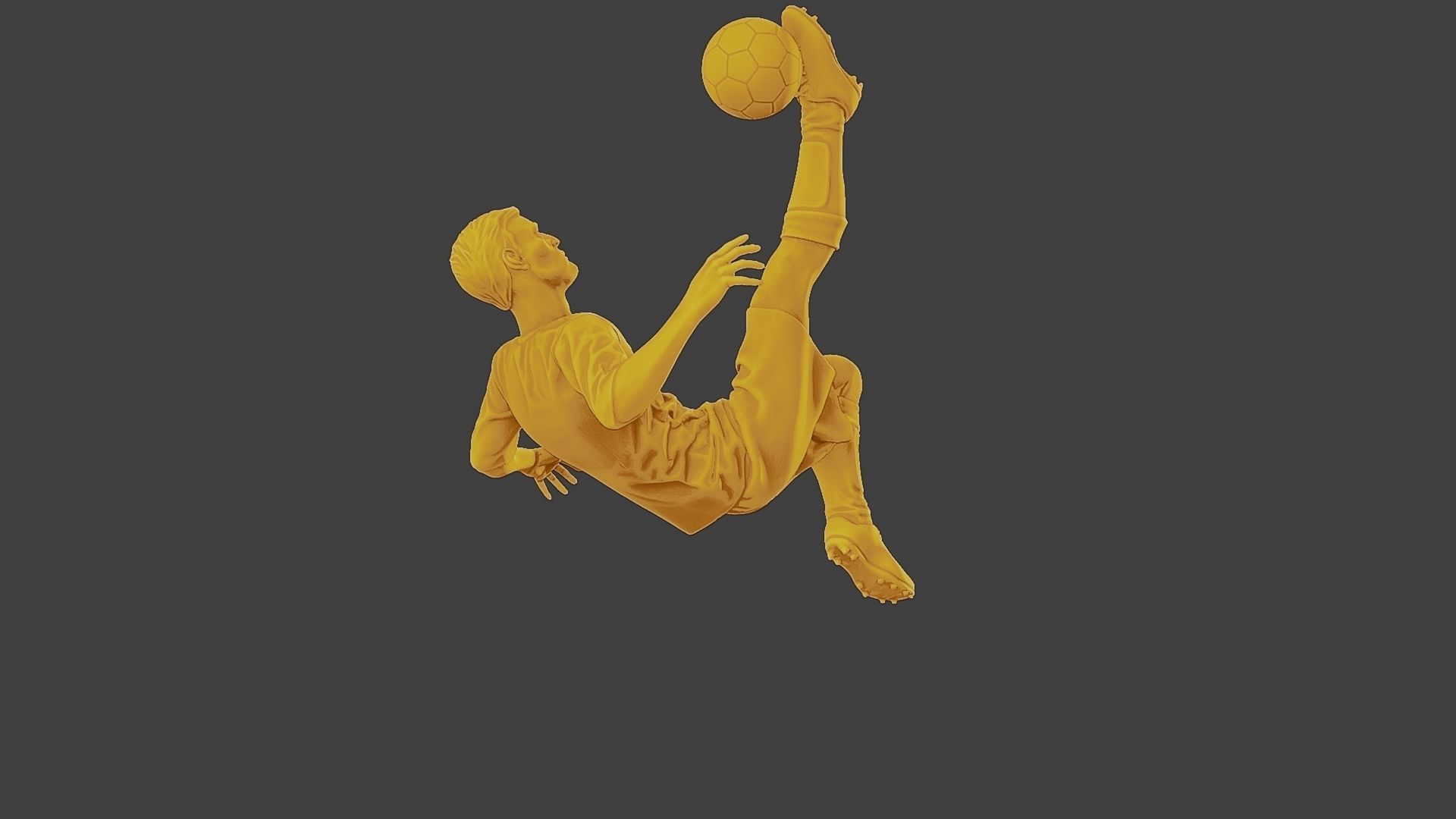 Soccer Player SP 010 3D print model_31