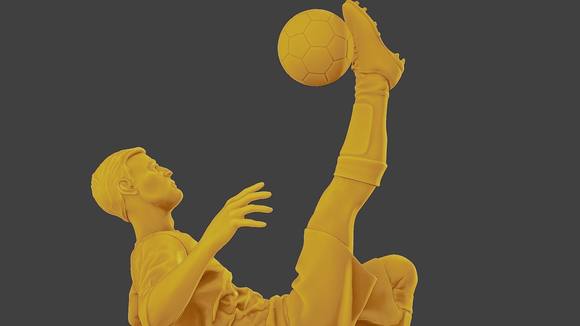 Soccer Player SP 010 3D print model_20