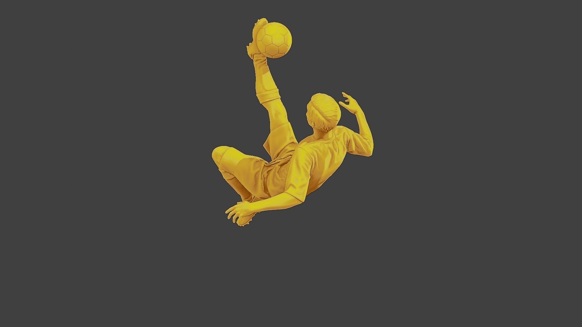 Soccer Player SP 010 3D print model_5