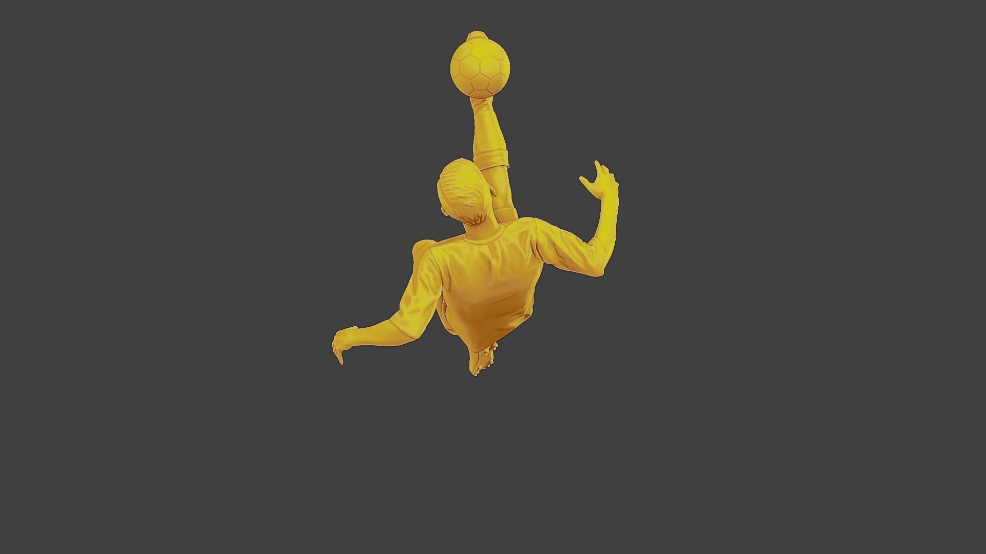 Soccer Player SP 010 3D print model_6