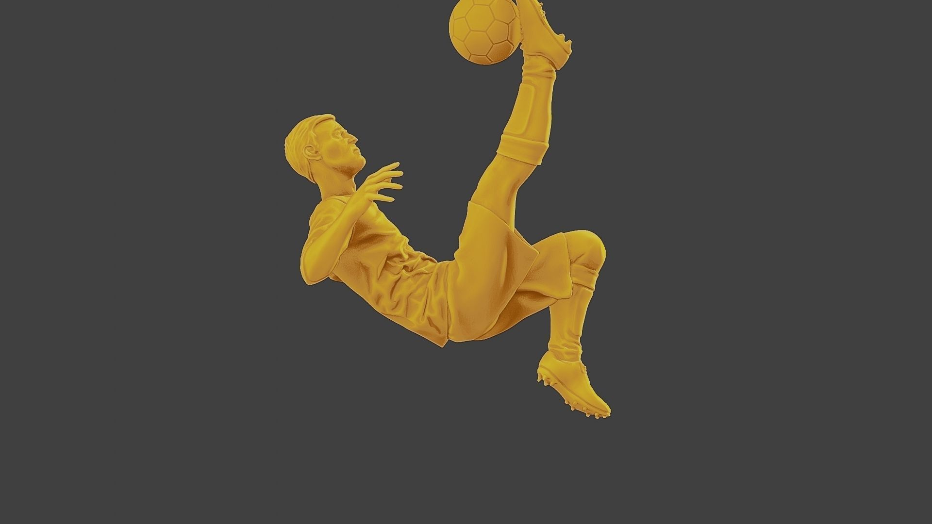 Soccer Player SP 010 3D print model_30