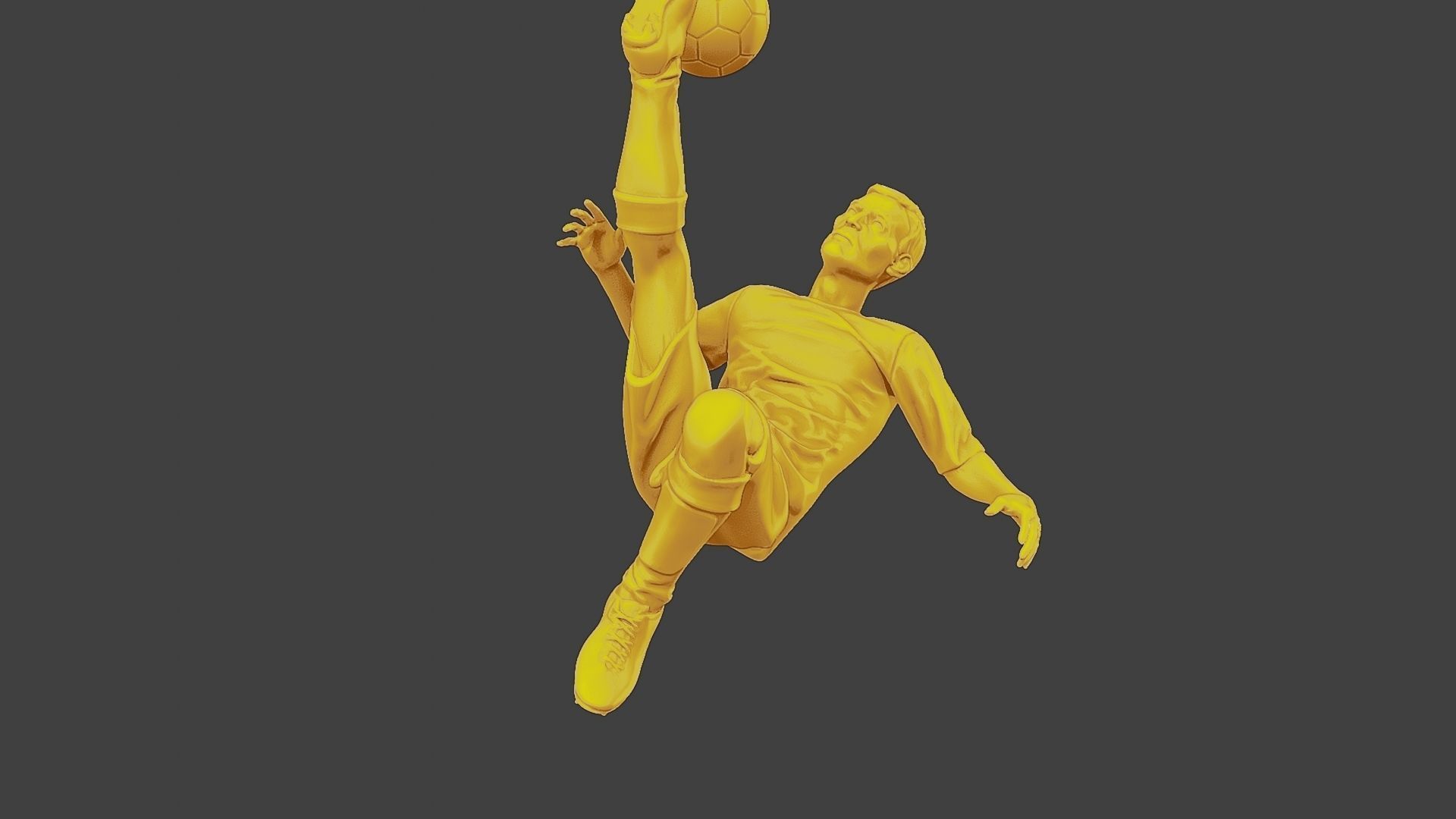 Soccer Player SP 010 3D print model_27