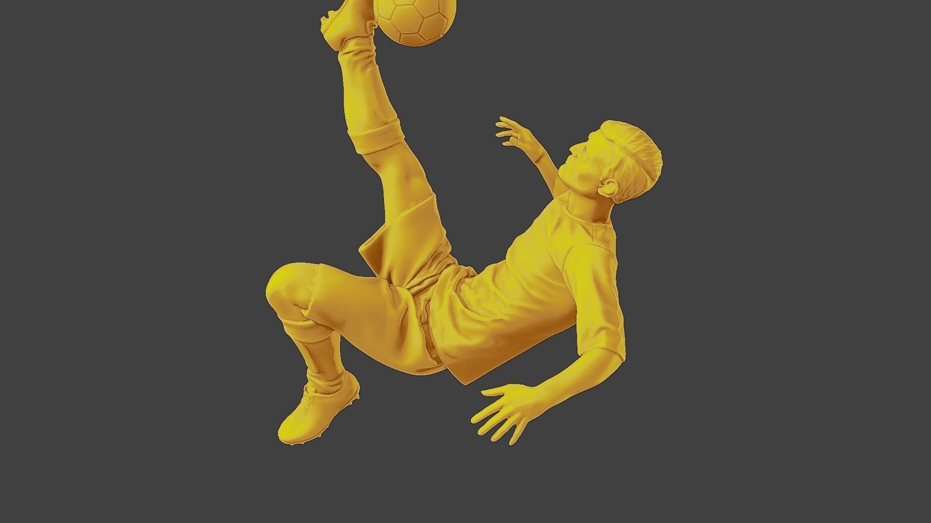 Soccer Player SP 010 3D print model_26