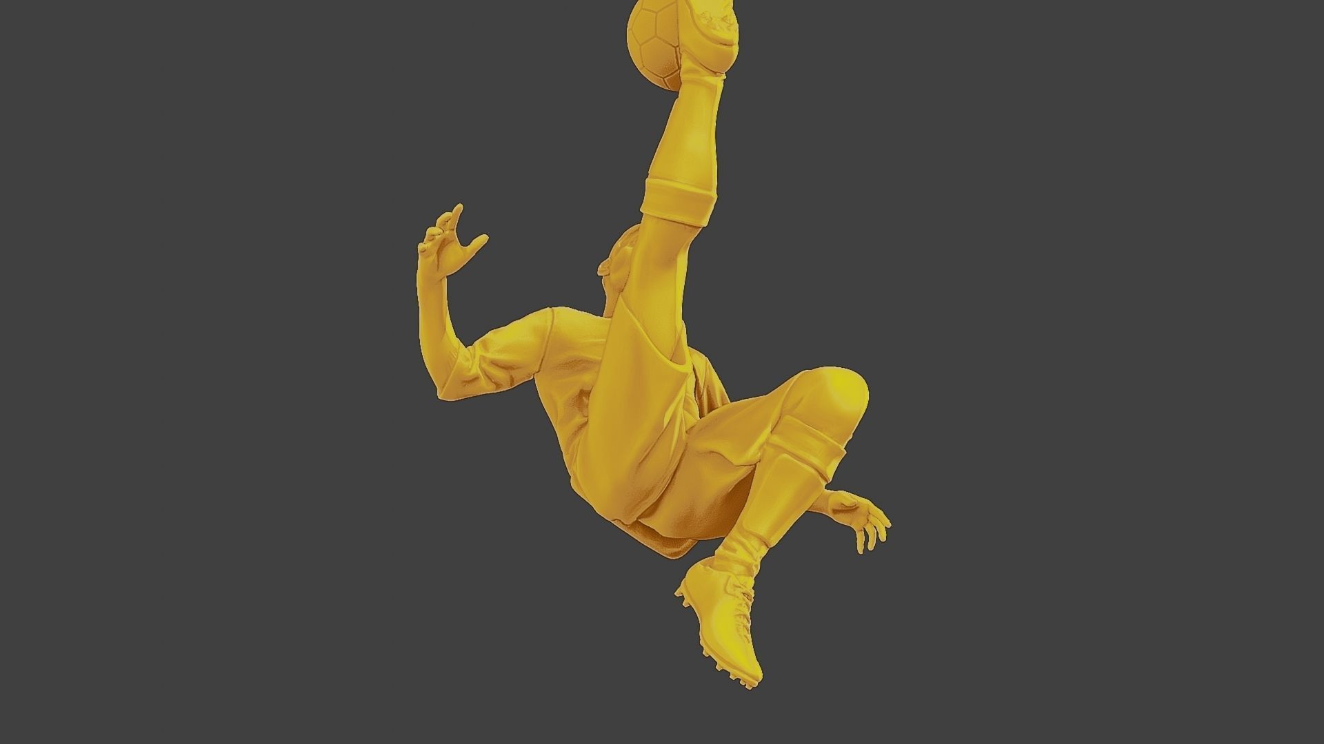 Soccer Player SP 010 3D print model_28