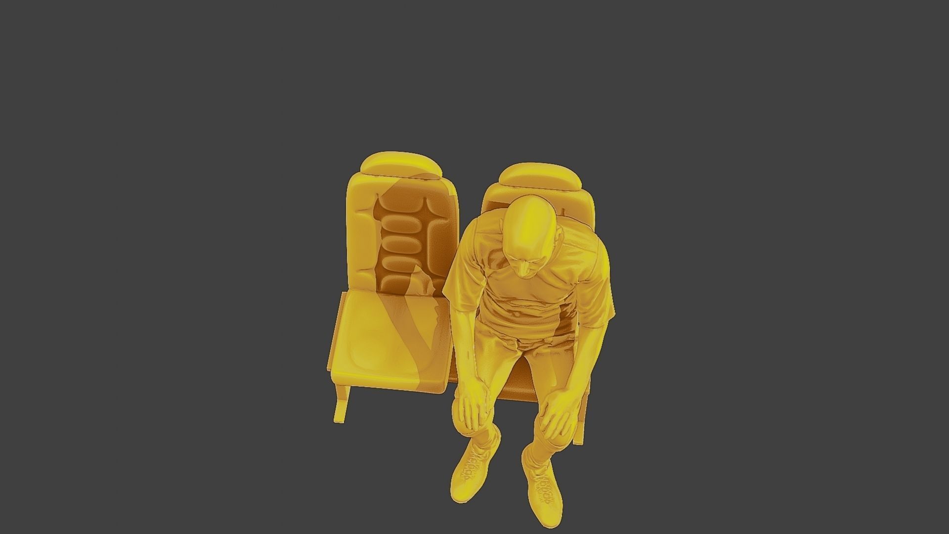 Soccer Player SP 011 3D print model_14