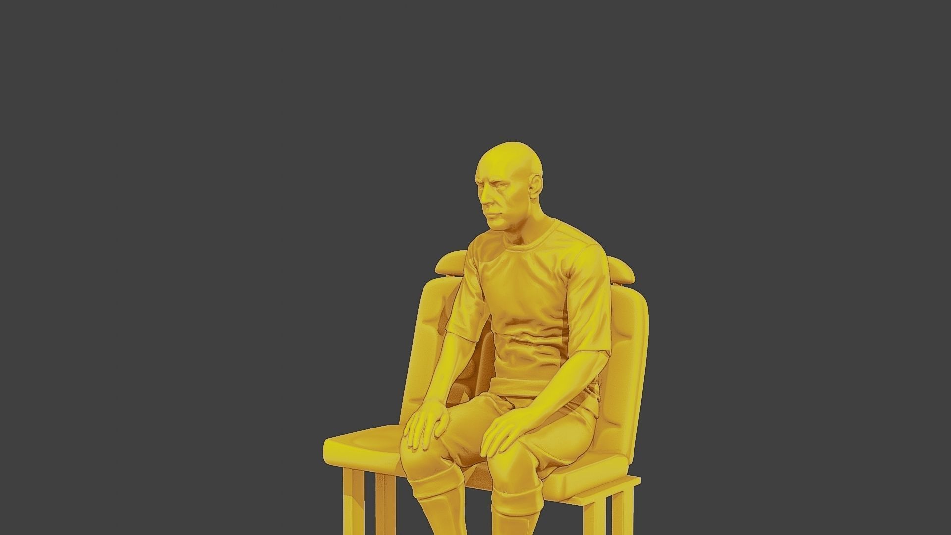 Soccer Player SP 011 3D print model_27