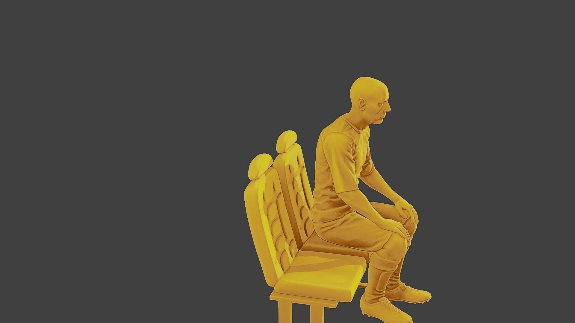 Soccer Player SP 011 3D print model_30