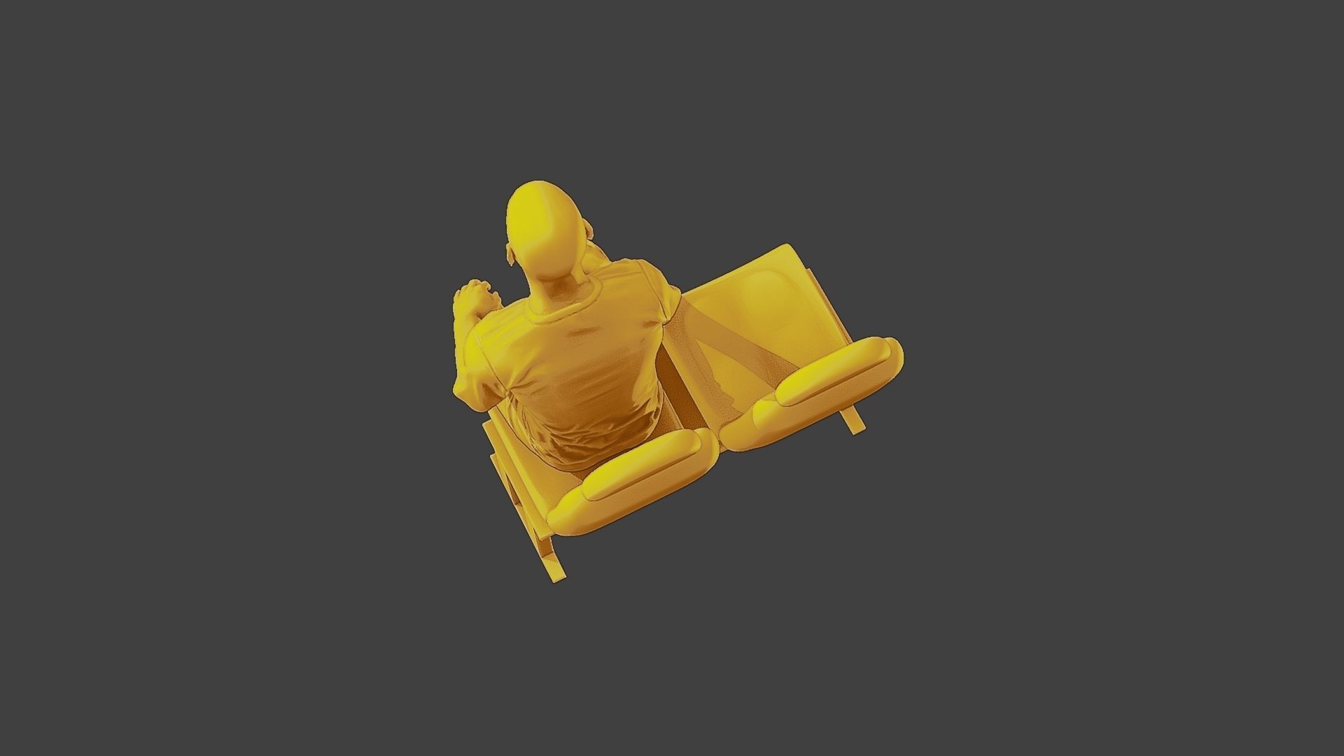 Soccer Player SP 011 3D print model_16