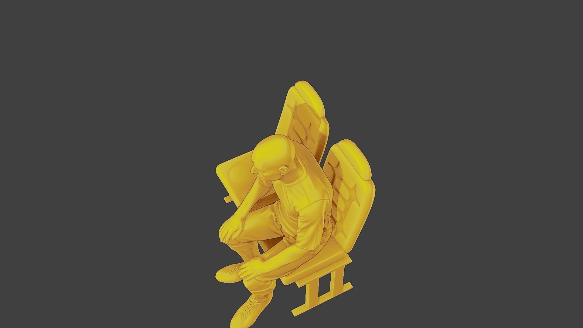 Soccer Player SP 011 3D print model_15