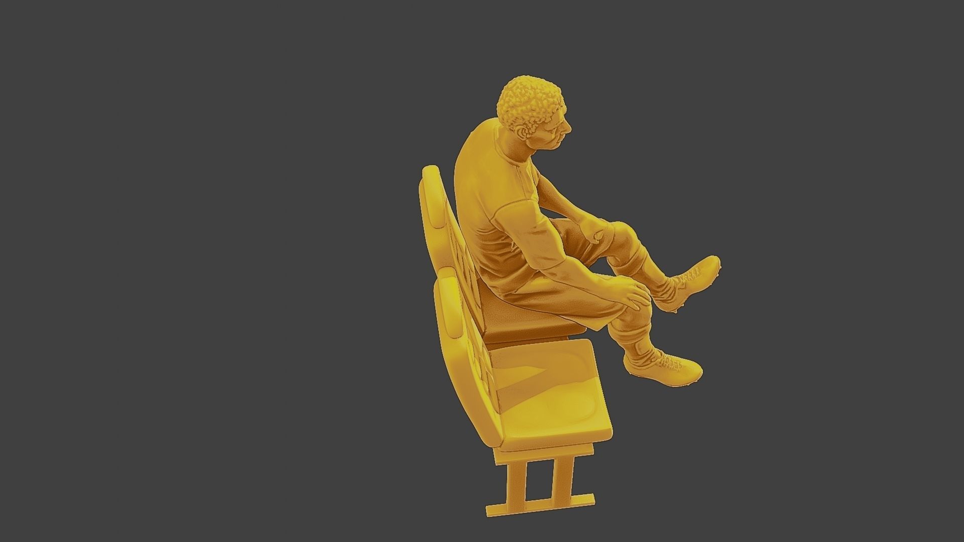 Soccer Player SP 012 3D print model_23