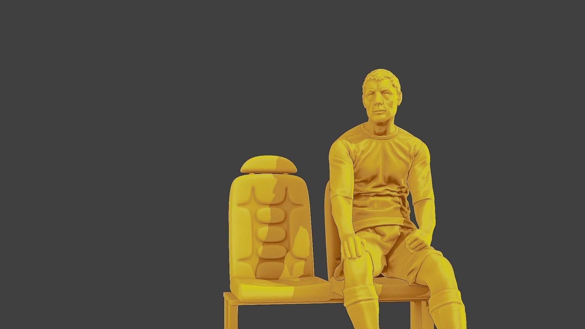 Soccer Player SP 012 3D print model_28