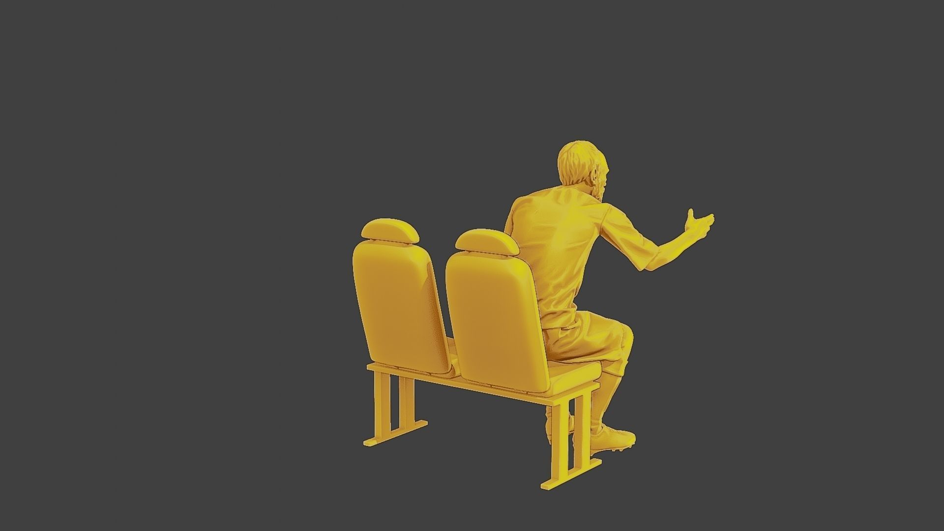 Soccer Player SP 013 3D print model_7