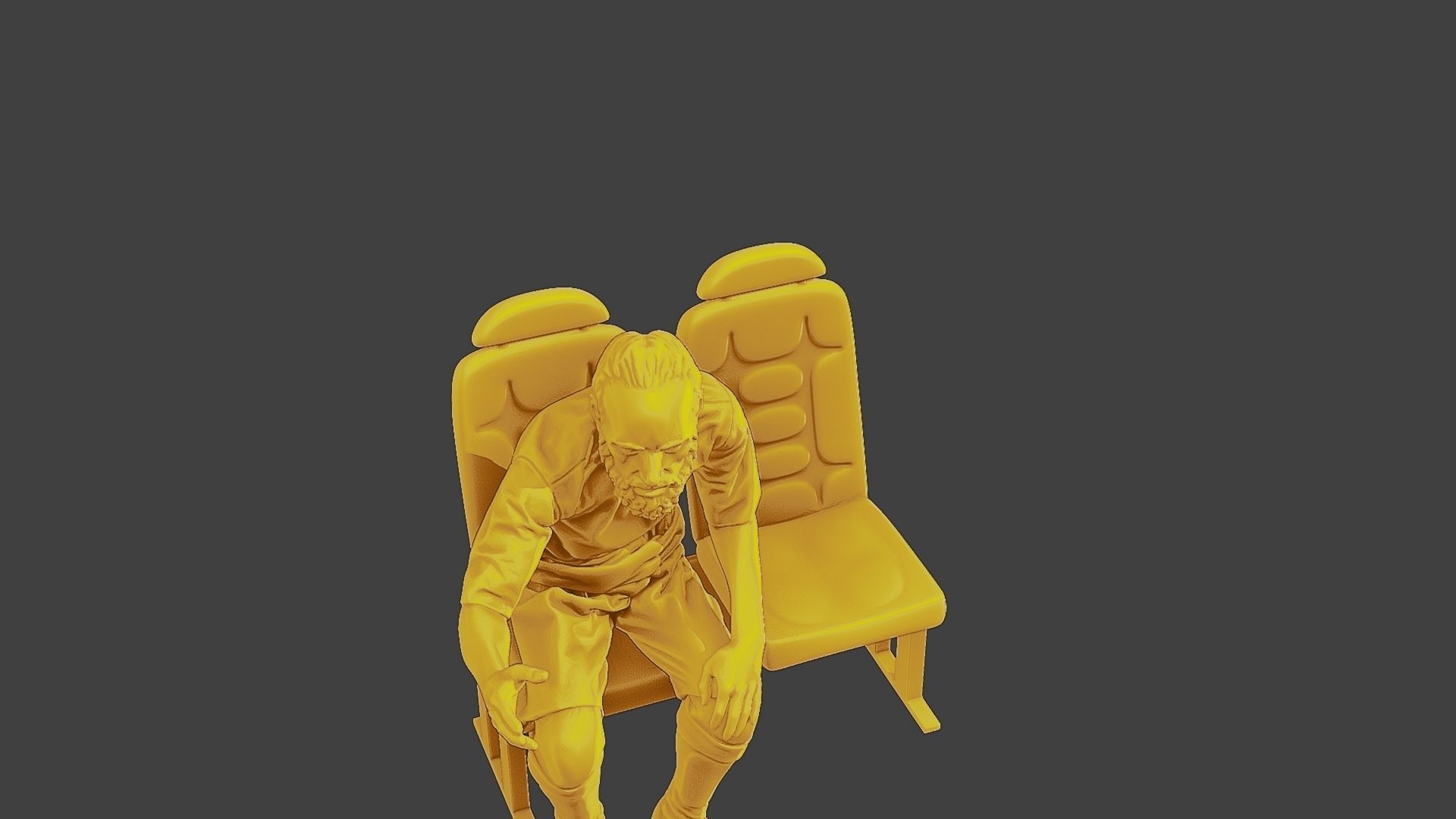 Soccer Player SP 013 3D print model_19