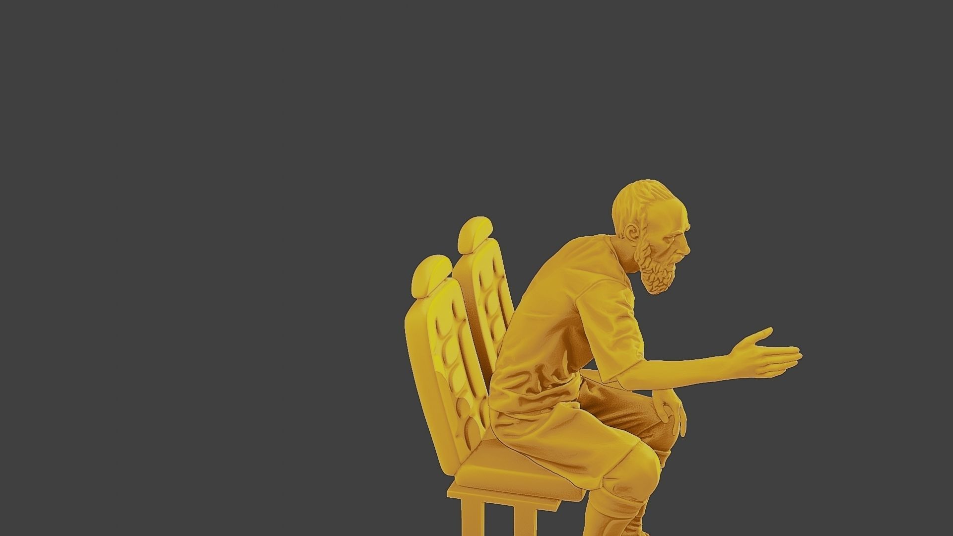 Soccer Player SP 013 3D print model_30